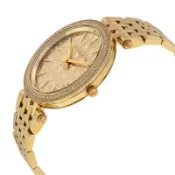 『Marc Jacobs旗艦店』美國代購 Michael Kors 耀眼時尚金色金星空煥彩晶鑽腕錶