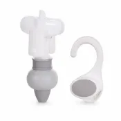 (店+)【LEBON】沐浴露擠壓器 沐浴露擠壓器 補充裝倒掛架 洗護液擠壓器 替換裝控量 懸掛泵頭 浴室收納 控量倒掛 樂