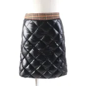 【DOKODEMO】全新未使用MONCLER GONNA 梯形絎縫羽絨裙，黑色，女款 38 碼