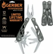 玉山最低比價網 [o美國直購 ] Gerber 01471 Suspension Butterfly Opening Multi-Plier with Sheath 懸浮多功能工具鉗