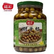 龍宏 【南紡購物中心】 樹子粒(破布子) 650g
