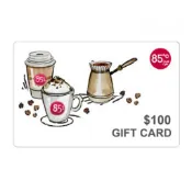 85度C $100 GIFT CARD 面額100元禮物卡（可兌換麵包、蛋糕、咖啡、飲品⋯商品）