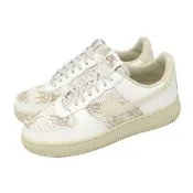 Nike 休閒鞋 W Air Force 1 07 REC 女鞋 米白 編織 AF1 IW2347-002