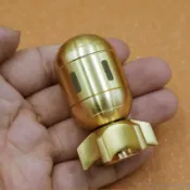 旋轉器 指尖陀螺 黃銅炸彈旋轉器 Fidget Spinner 放鬆減壓禮物 EDC 可拆卸休閒金屬旋轉器純黃銅