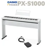 JHS（（金和勝 樂器））卡西歐 CASIO 白色 PX-S1000 電鋼琴 數位鋼琴
