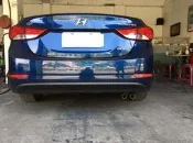 2010-2016 ELANTRA 排氣管 雙出 拉直 尾管 回壓 直通