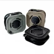 (店+)【ADAMOUTDOOR】15M3PIN一切四座迴旋輪座動力線 露營動力線 動力線盤 移動電線盤 捲式延長電線 15米新安規