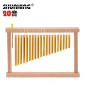 ⭐【36 音音樹風鈴】【奧爾夫打擊教具】帶支架音束排鈴樂隊演出伴奏樂器 - SENK