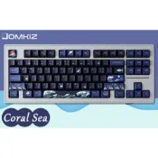 連盛 黑珊瑚海鍵帽,61/64/68/84/87/104/108 鍵帽 Cherry PBT 鍵帽 GK61 Cherry M