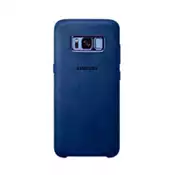 【百利市購物中心】SAMSUNG GALAXY S8 Alcantara 義大利麂皮 原廠背蓋 藍 (盒裝)