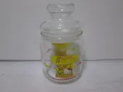 2004年Sanrio 崔西   崔弟Tweety & Hello Kitty 愛心蝴蝶結密封玻璃瓶、玻璃罐