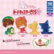 風之谷玩具 T-ARTS 轉蛋 扭蛋 庫洛魔法使倚肩公仔 小櫻 小狼 小可 斯比 睡覺 休眠 全4款 整套販售