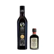 Oro Bailen 皇嘉 特級冷壓初榨橄欖油500ml 任選x1+典釀巴薩米克醋三年100ml