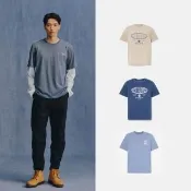  【Timberland】精選休閒印花T恤 短袖上衣 春夏色系 男款 (多款任選)