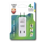 愛樂購 太星電工 AE025 安全轉向四面座轉換器2P 插座 分接器 分接式插座
