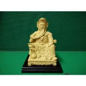 【靜福緣】莊嚴神像台灣製『關聖帝君』總高12.1cm 金剛砂陶土冷陶關公文衡帝君蕩魔真君伏魔大帝恩主公伽藍菩薩神尊神像
