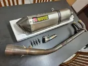 12-16 YAMAYA T-MAX530 Akrapovic全段鈦合金蠍子管 觸媒版
