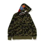 【JPPSC】2026SS APE BAPE 1ST CAMO SHARK ZIP HOODIE WGM 鯊魚 外套