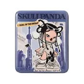 (店+)泡泡瑪特  上海 SKULLPANDA Pearl of the Orient 東方明珠冰箱貼  藍紫色 潮流衍生品