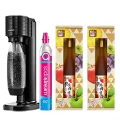 【醋桶子】醋桶子 × SodaStream 夏日氣泡果醋組合(內含GAIA 氣泡機含鋼瓶＋專用水瓶x1+果醋單入禮盒 x2)