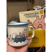 全新 卡娜赫拉 馬克杯 杯子 泡麵碗 7-11  聯名款 下午茶時光琺瑯杯
