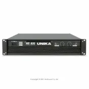 悅適影音教學導覽用品 UNIKA MP-600 後級擴大機 200W+200W 立體二聲道輸出 PA舞台 外場喇叭專用