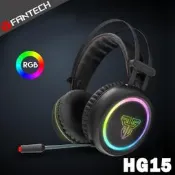 【kiho金紘】FANTECH 7.1環繞立體聲RGB光圈耳罩式電競耳機(HG15)