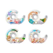 (店+)【PENROTE 筆樂】柴語錄 隱形膠帶台(DTE5937)-飛龍/恐龍/水豚/餐車