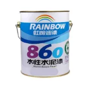 (店+)【虹牌】860 水性水泥漆 平光 超取限一加(加侖裝  防霉抗菌 / 遮蓋力強 / 環保綠建材 / DIY最佳選擇)
