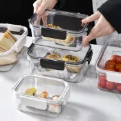 保鮮盒食品級冰箱專用收納盒冷凍帶蓋子密封盒食物水餃盒蔬菜食品罐