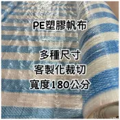 薄款 PE塑膠帆布 塑膠布 防塵布 搭棚架 防水地墊 工地防水布 遮雨棚 蓬布