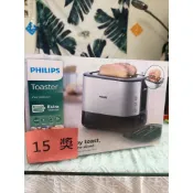 全新。PHILIPS 烤麵包機(HD2638/91)