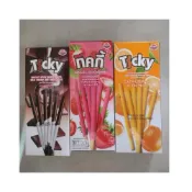 (店+)【乙乙雜貨店】泰國 TICKY 奇趣棒 牛奶巧克力 巧克力 草莓巧克力  CP值超高 小朋友最愛 巧克力棒 餅乾巧克力