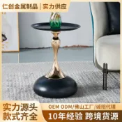 臻選時刻 【輕奢高級感】邊幾 邊櫃 小茶几 床頭櫃 移動茶几 小桌子 客廳沙發邊桌 簡約意式設計 北歐風 實木腳 多功能收納 居家美學