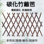 柵欄 園藝圍籬 園藝柵欄 圍籬柵欄 戶外防腐竹籬笆圍欄伸縮竹柵欄庭院花園隔斷裝飾菜園圍墻爬藤架子 竹子籬笆