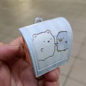 角落生物書包造型小吊飾模型 pvc Re-ment日本散貨食玩牆角落生物仿真迷你雙肩小書包背包掛件可愛企鵝 熊 袖珍