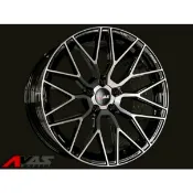 小亞車燈-全新 LUXGEN U6 AVAS Alliance AL792 18吋旋緞 鋁圈 輪框