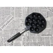 章魚燒烤盤 12孔 章魚燒模具 章魚小丸子機 章魚燒爐 章魚燒機 燒烤盤 不沾烤盤 章魚丸爐 ~咕咕烘培~