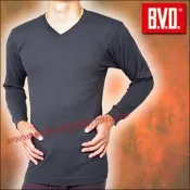 三槍牌宜而爽BVD BVD吸濕保溫V領發熱衣GF748(日本同步發售)