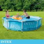 INTEX 海濱圓形框架游泳池 305*76cm(4485L)適用6歲+ 15110170(28206NP)