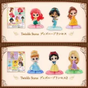 現貨 迪士尼公主 造型轉蛋 環保扭蛋 扭蛋 轉蛋 Twinkle 貝兒 愛麗兒 小美人魚 蛋糕裝飾 長髮公主 灰姑娘