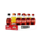 可口可樂 平安順意組 寶特瓶350ml(12入/箱)(可口可樂4入+可口可樂Zero 4入+芬達4入)