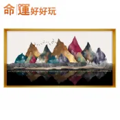 【命運好好玩】五行錢脈晶瓷風水畫