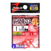 ZENIS 鉤 新關東スレ 赤 釣鉤 魚鉤 スレ鉤 紅鉤 日本鉤