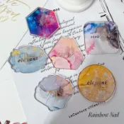 Rainbow Nail 美甲暈染壓克力練習甲托 練習底座