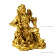 🔥臺灣出貨 玄天上帝 神像 老神像 玄天上帝金 玄天上帝劍 純銅玄天上帝神像 玄武祖師爺 小號真武大帝 擺件 供奉 風水