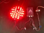 中古 二手 紅色 爆閃燈 LED爆閃燈 檳榔燈 LED孔雀燈 LED招牌 檳榔攤專用