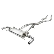 (店+)Fi EXHAUST BENZ AMG GLC43 2017+ 前管 中段 X管 閥門 尾段 觸媒 當派 排氣