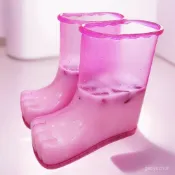 思樂小舖 冬天靴足浴鞋泡腳桶家用保溫過小腿家高深桶泡腳鞋省水洗腳盆