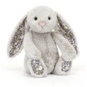 現貨 英國 Jellycat Blossom Silver Bunny 銀色碎花兔子 31cm安撫玩偶